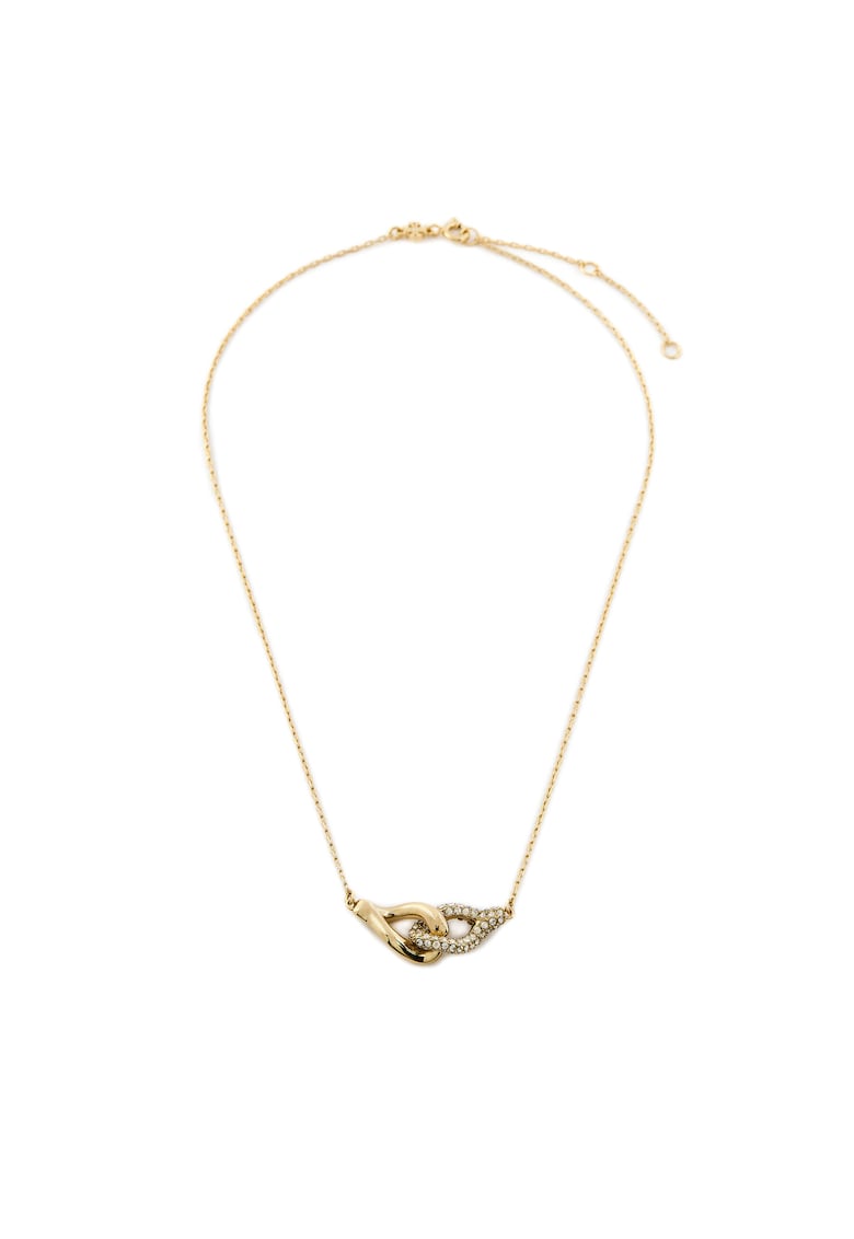 Bratara dama Gold/Crystal - interlocking - 783