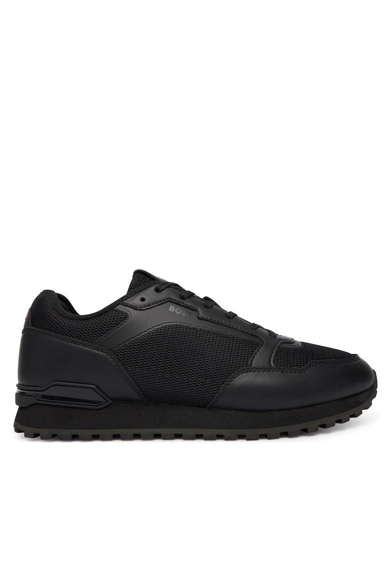 Tenisi barbati Parkour-L - negru - textil