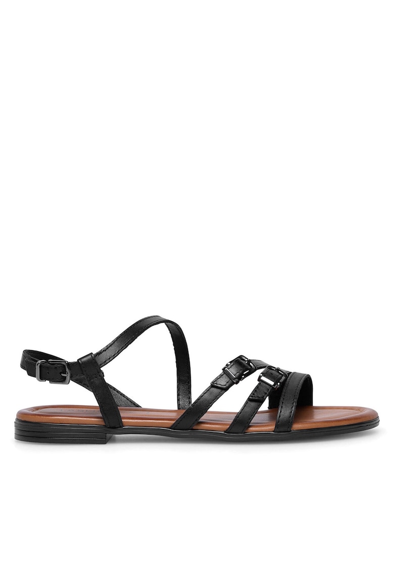 Sandale dama - ARENA - piele naturala - negru