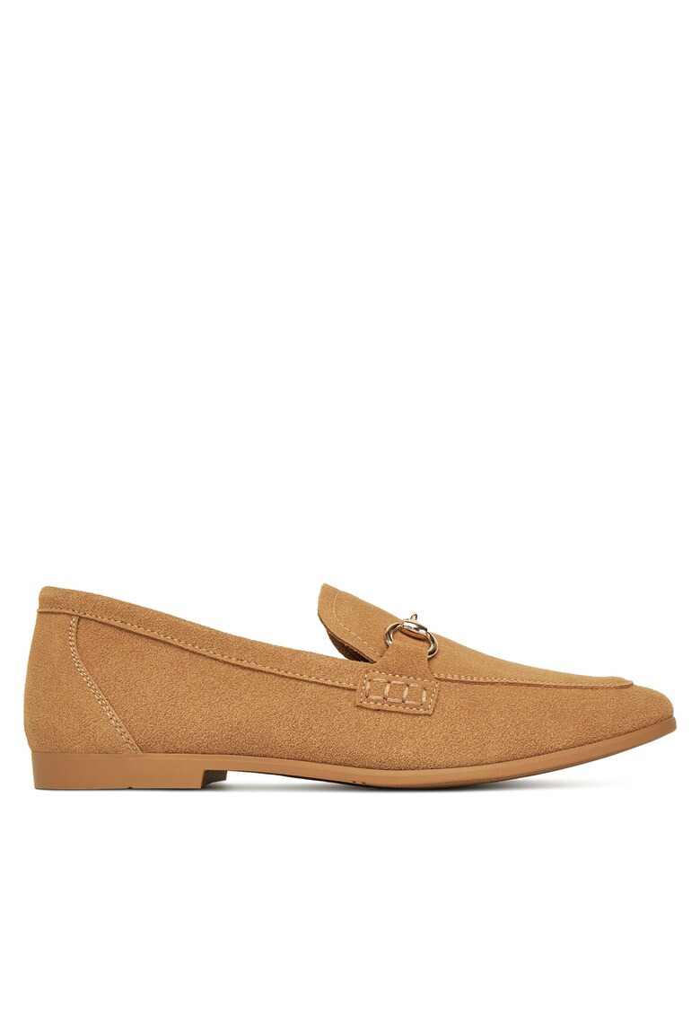Mocasini dama - model HY60163-9 - culoare maro - tesatura