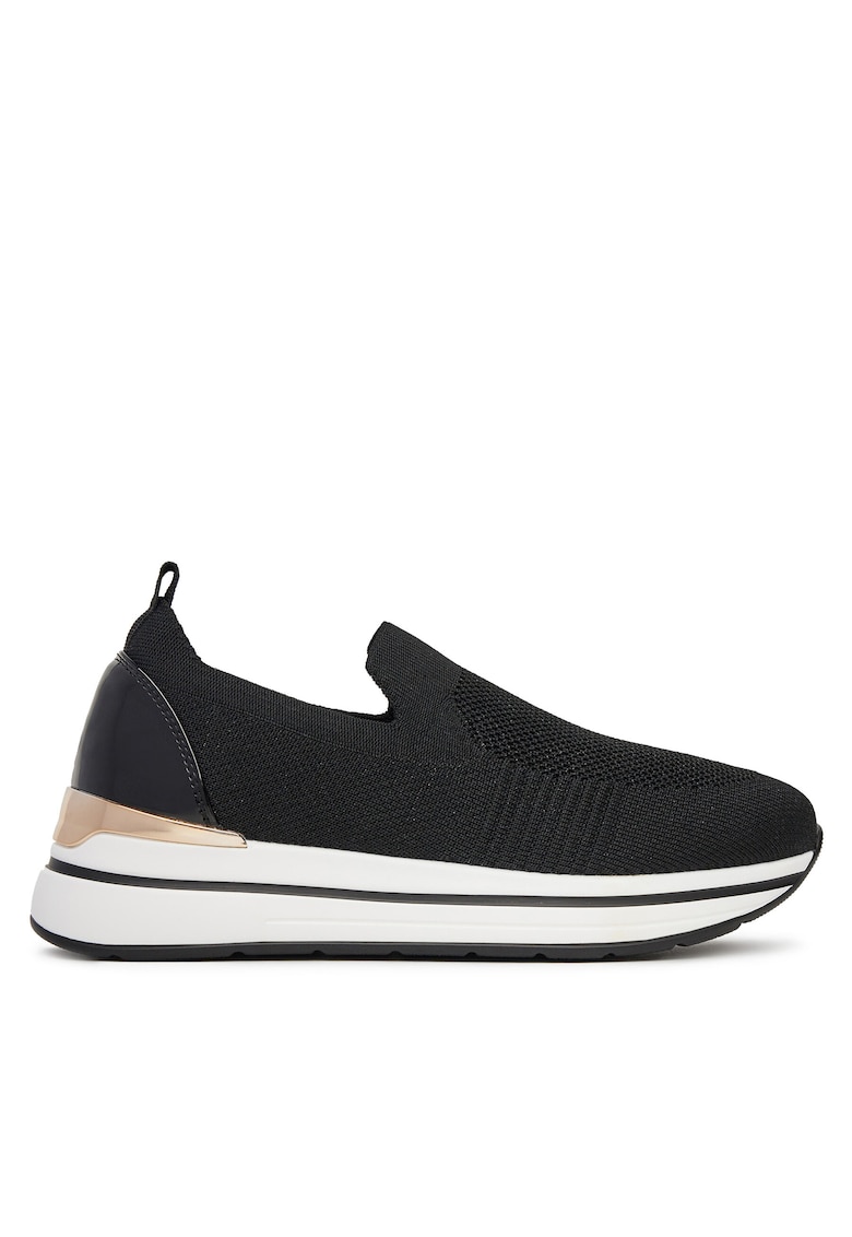 Pantofi sport dama textil - negru