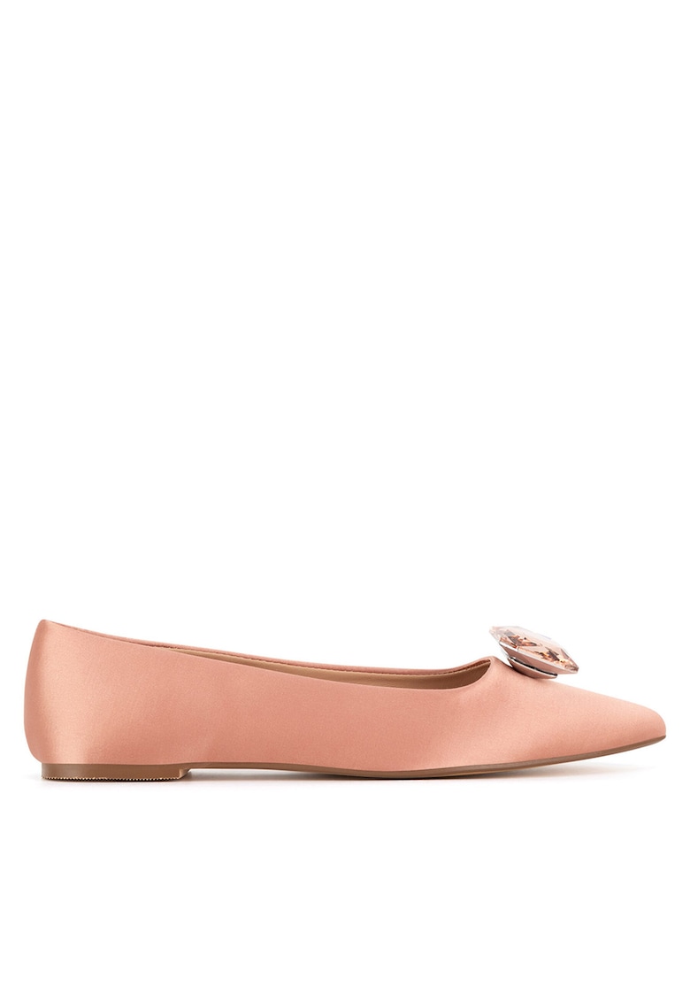 Balerini dama - textil - roz