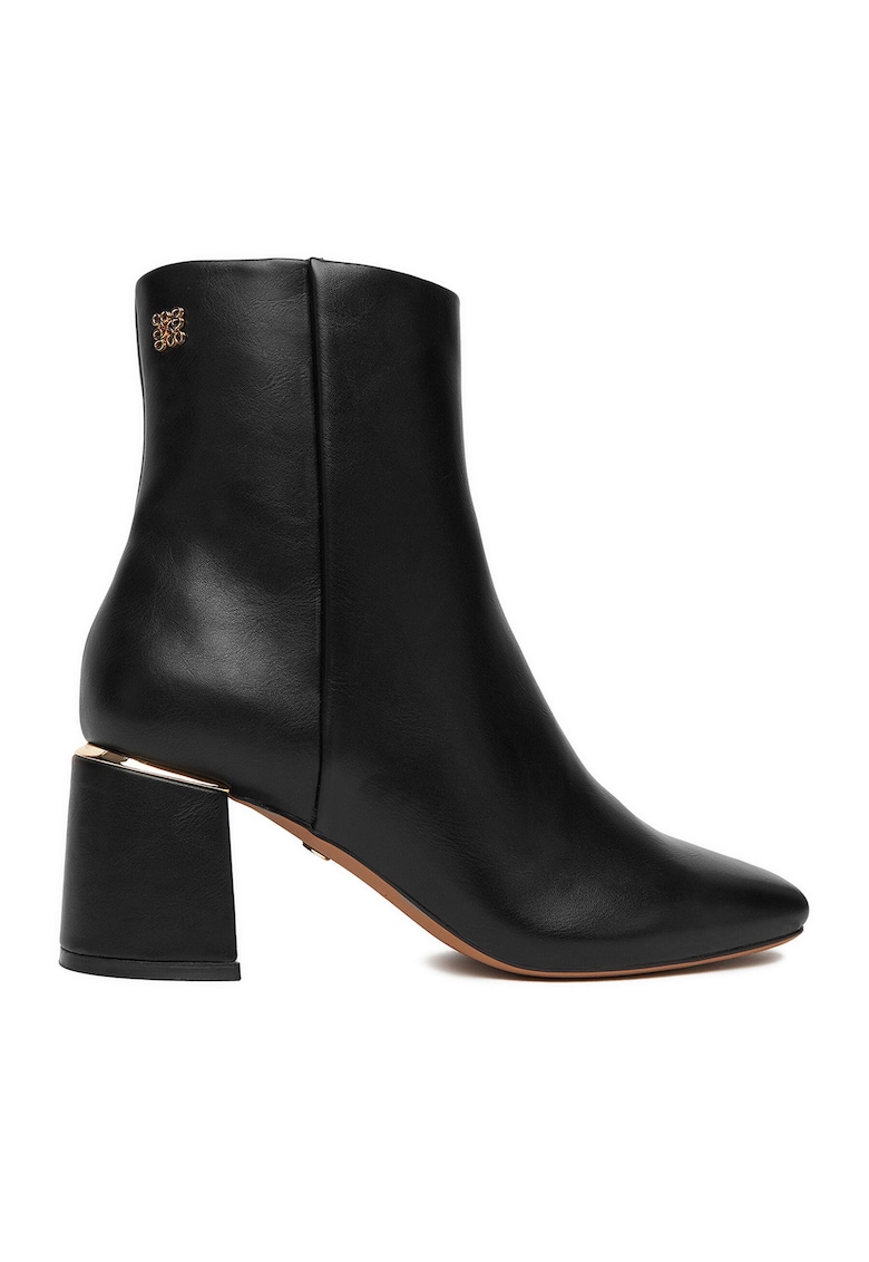 Botine dama CEO-LATIFA-01 - negru - textil