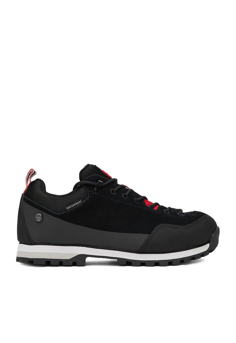 Pantofi barbati CEO-H8-197 - trekking - piele naturala - negru
