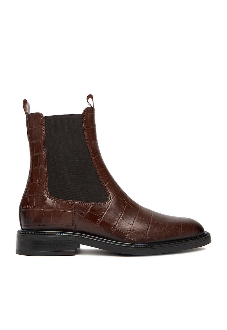 Botine dama C-PETRA-25478PE-C - Piele naturala - Maro