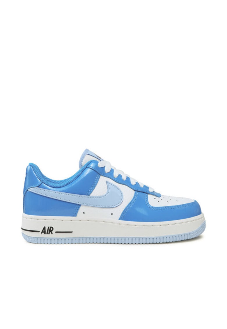 Tenisi unisex Air Force 1 '07 - Cobalt Bliss/Lt Photo Blue - piele naturala