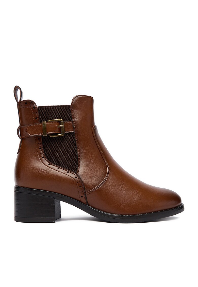 Botine dama CEO-RE21E838-27 - Textil - Maro