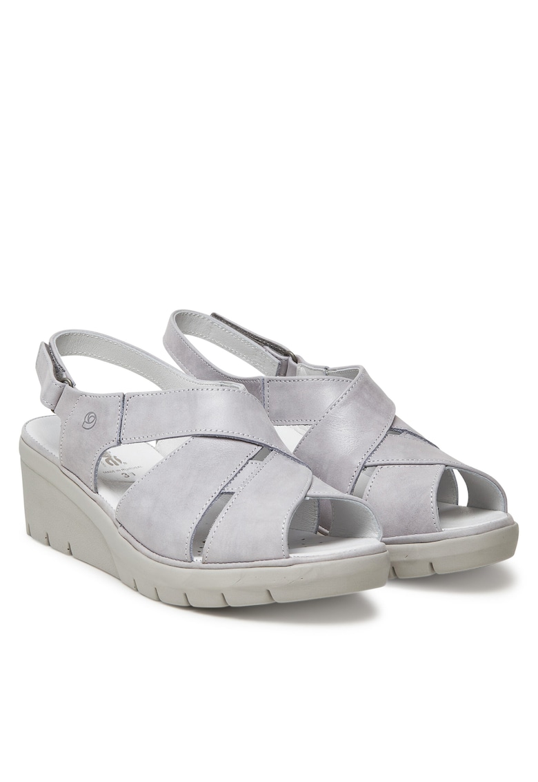 Sandale dama - 710235-09 - piele naturala - gri