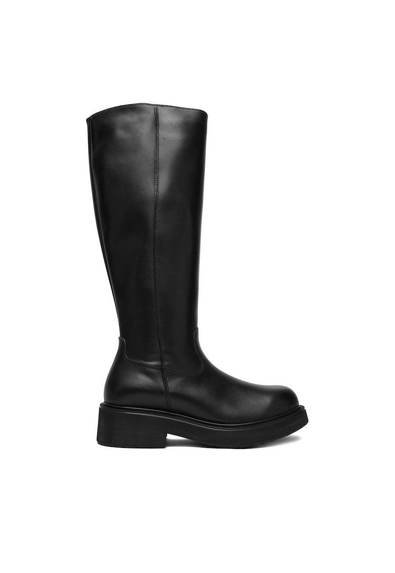Cizme piele naturala negru - Negru