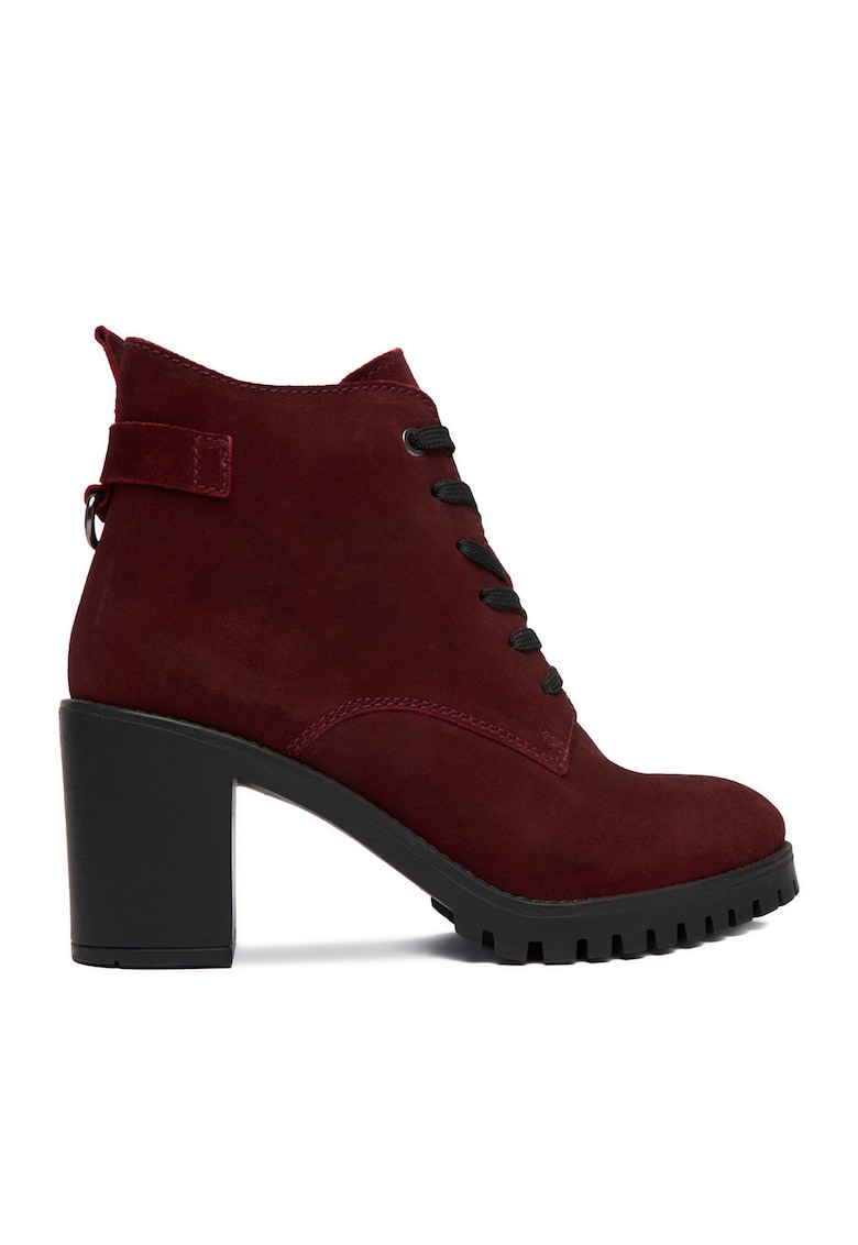 Botine dama CEO-WI23-LUM-02 - Piele naturala - Bordeaux