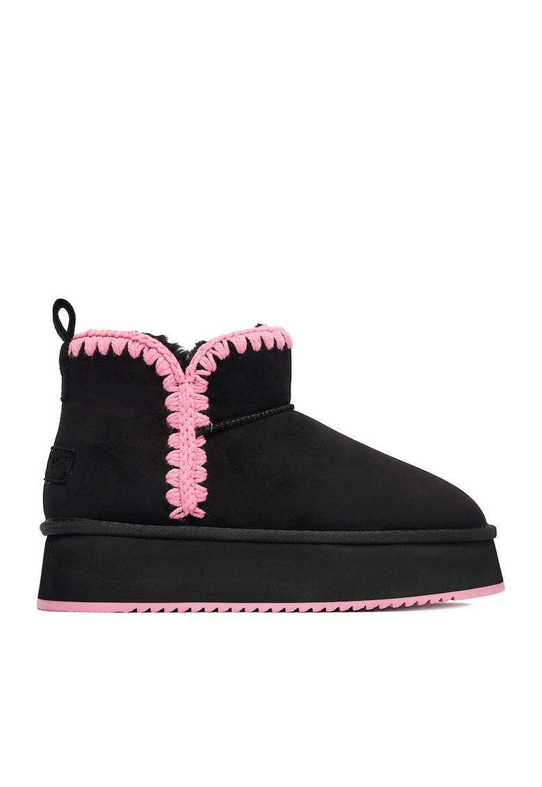 Ghete de zapada negru/roz - pentru femei