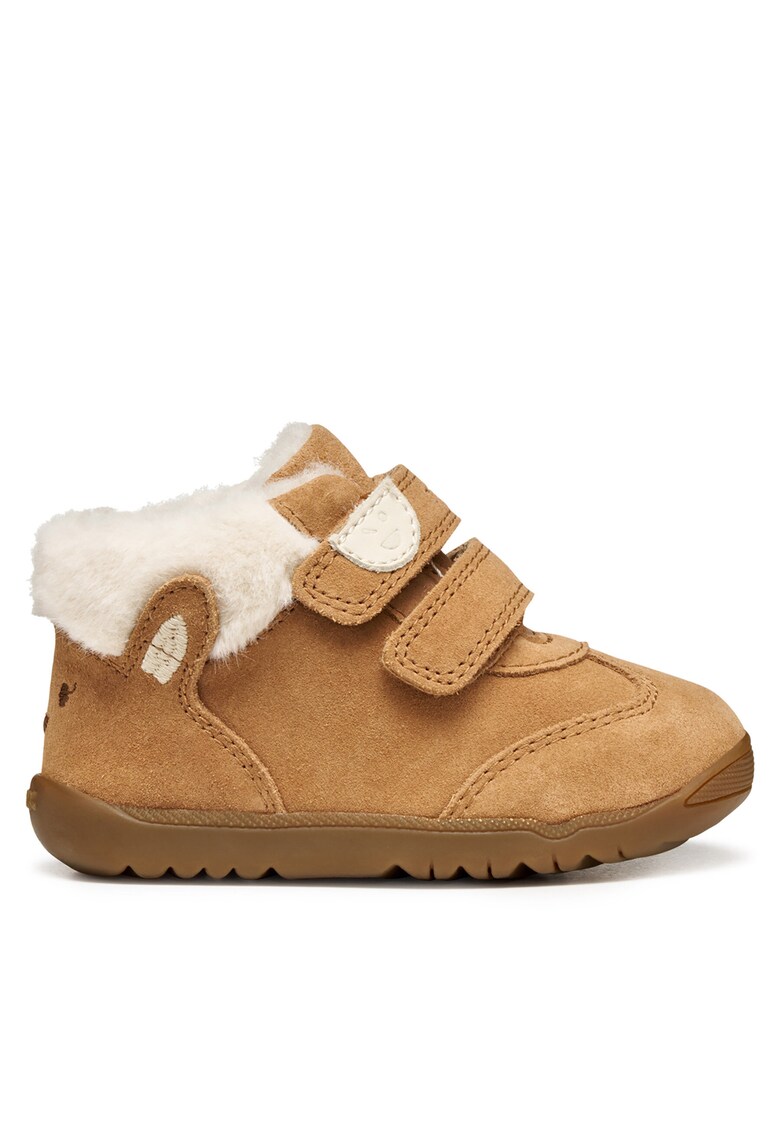 Pantofi copii - fete - piele naturala - culoare maro