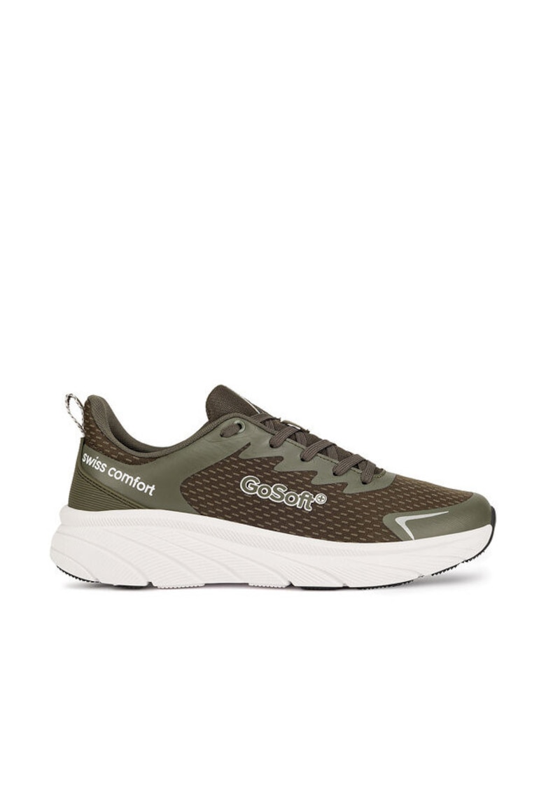 Tenisi barbati kaki - textil