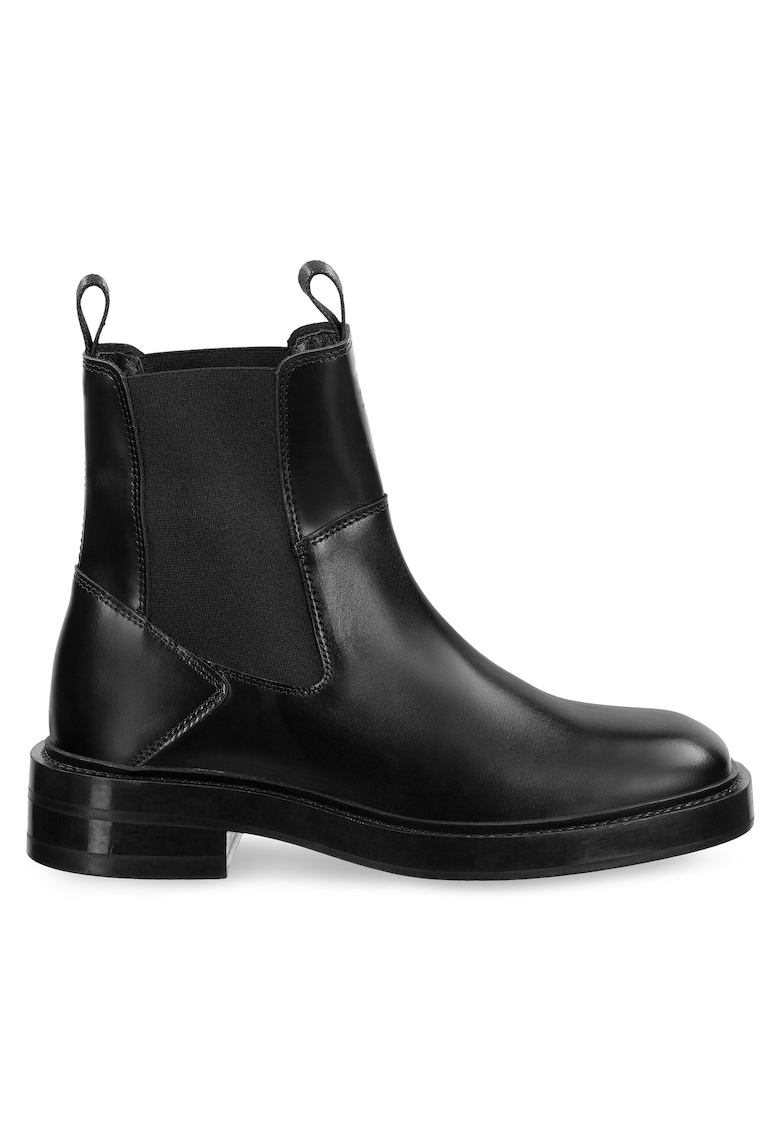 Gant Ghete dama G00 31541129 - piele naturala - negru