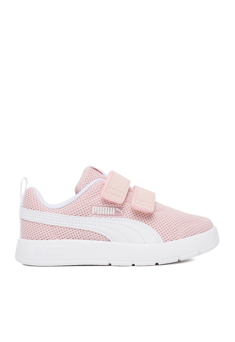 Puma Pantofi copii - COURTFLEX V3 MESH IN - roz - material textil