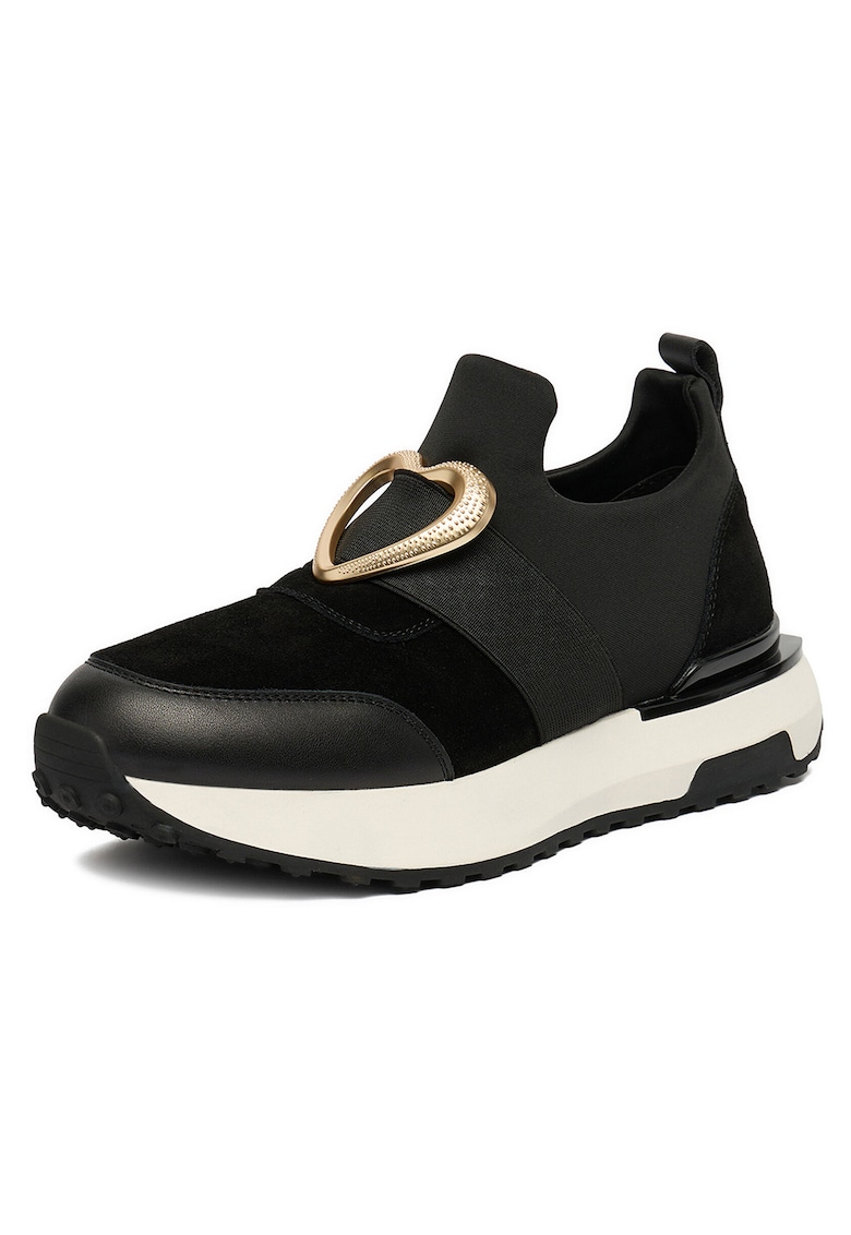 Tenisi dama - EO-HOLLY-022-1-A10 - negru - tesatura