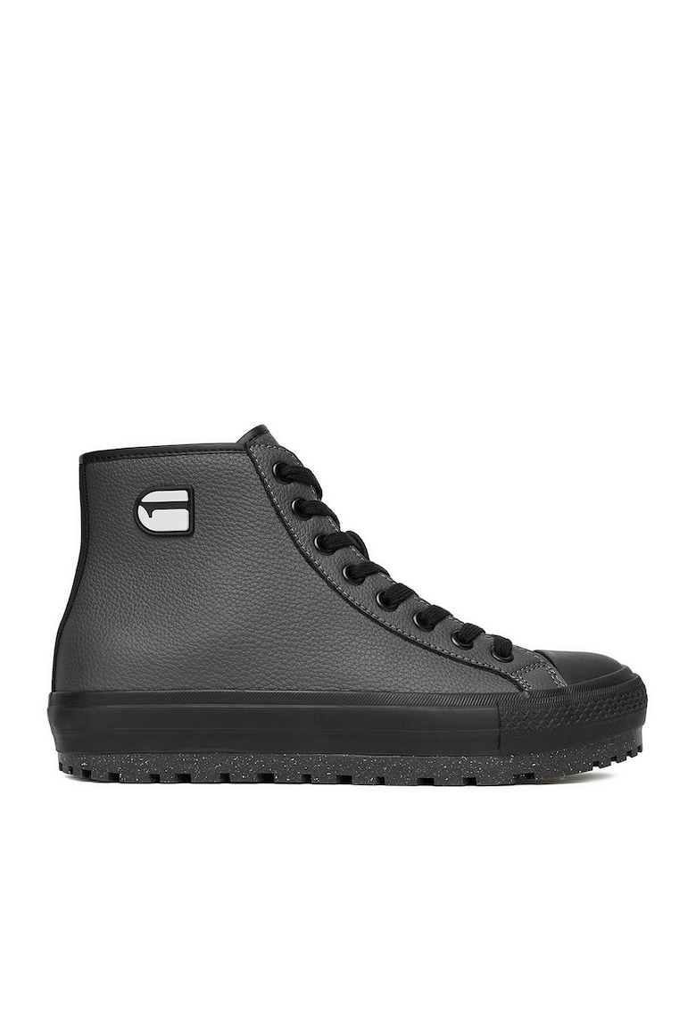 Tenisi barbati piele naturala - gri - model CEO-ALEX-01