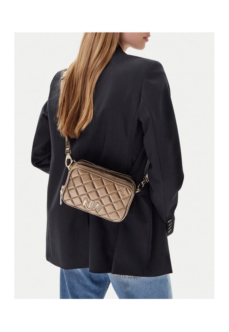 Geanta dama CEO-Greenwich-Glam-L - dimensiunisqdq - Auriu