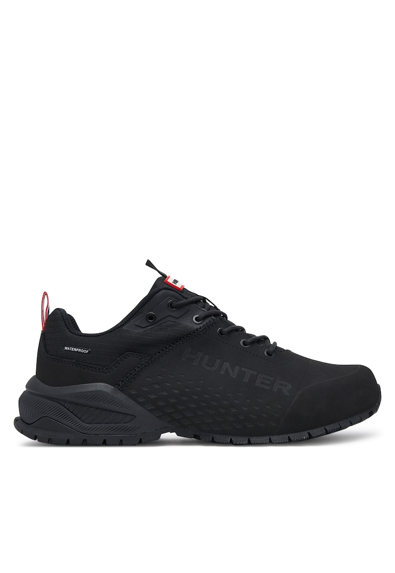 Pantofi barbati H3-001 - trekking - piele naturala - negru