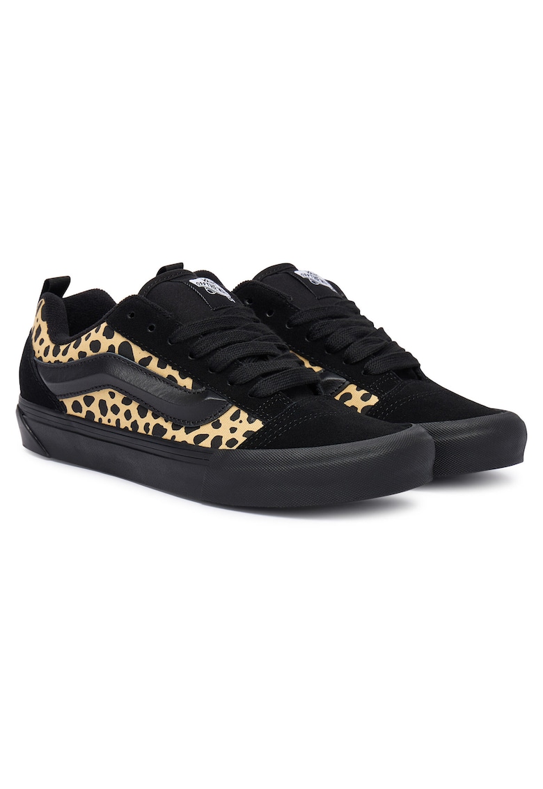Tenisi dama Knu Skool - VN000D6ZEZ - piele naturala - negru