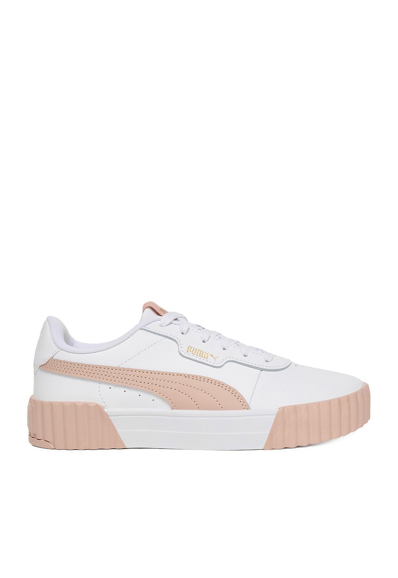 Pantofi sport dama - CARINA 3.0 - alb/bej - piele naturala