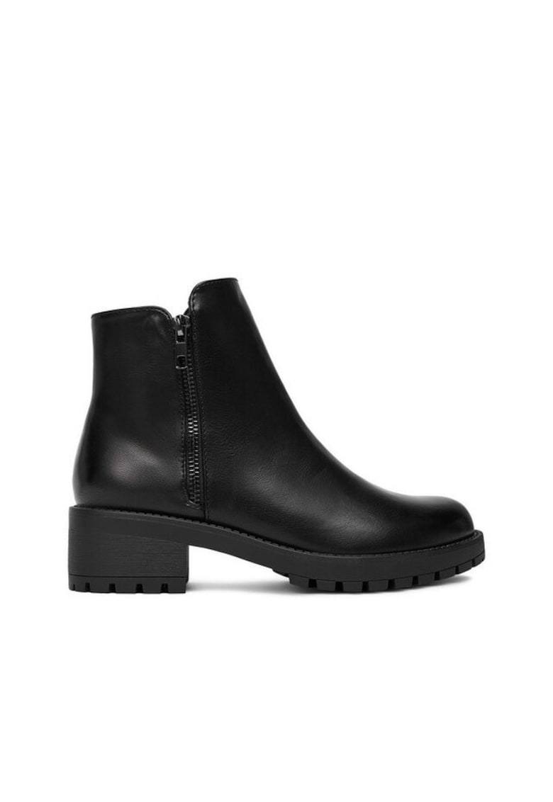Ghete dama sintetic - negru - CEO-JILL HY12618-3