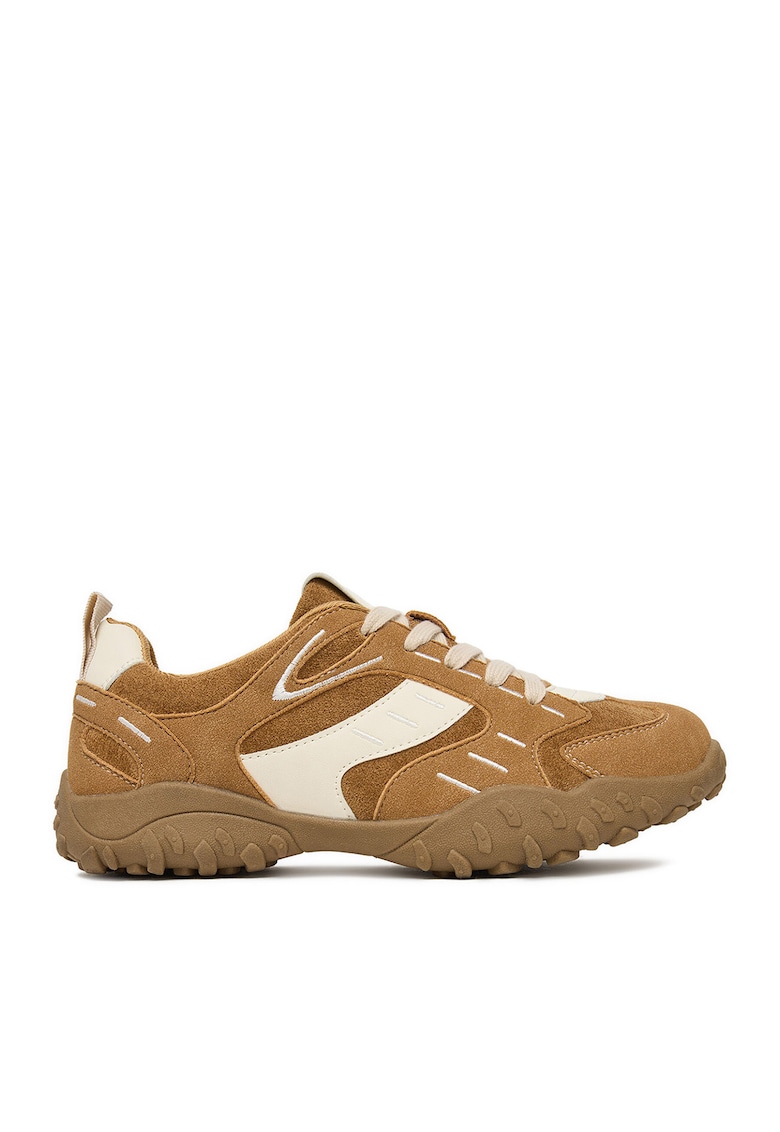 Pantofi sport dama - maro/crem
