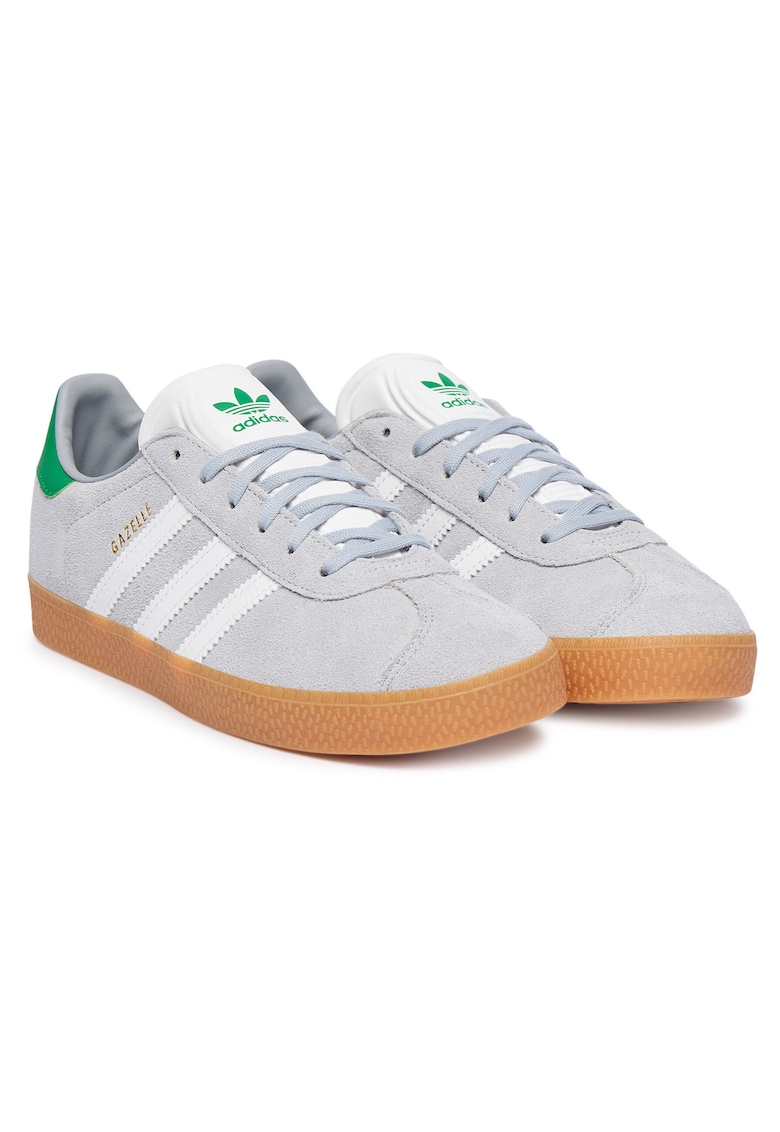 Tenisi unisex Gazelle - gri - piele naturala