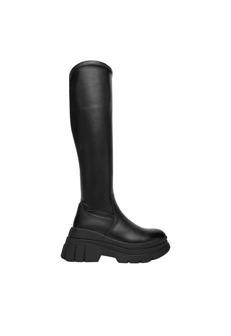 Cizme dama - negru - cu platforma