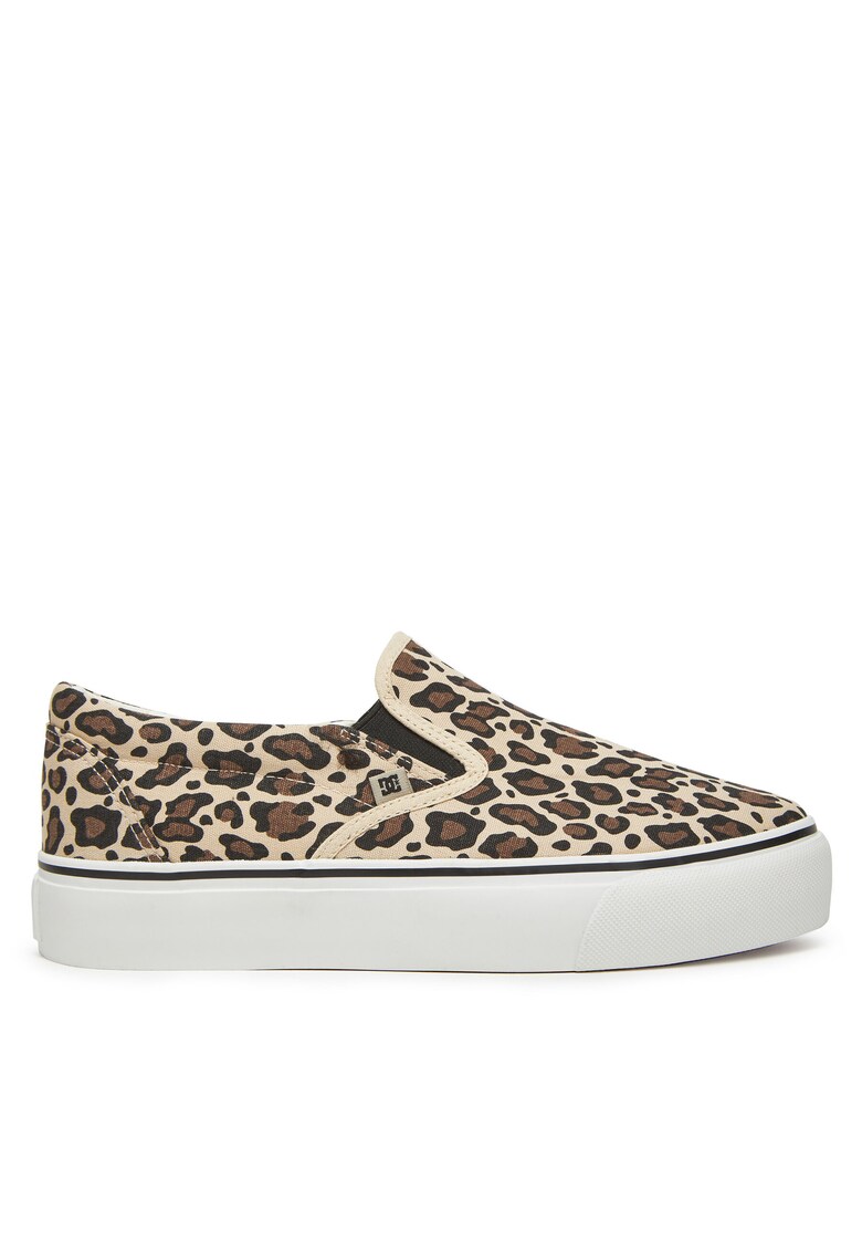 Mocasini dama - WFA3015-1B - maro/bej - tesatura