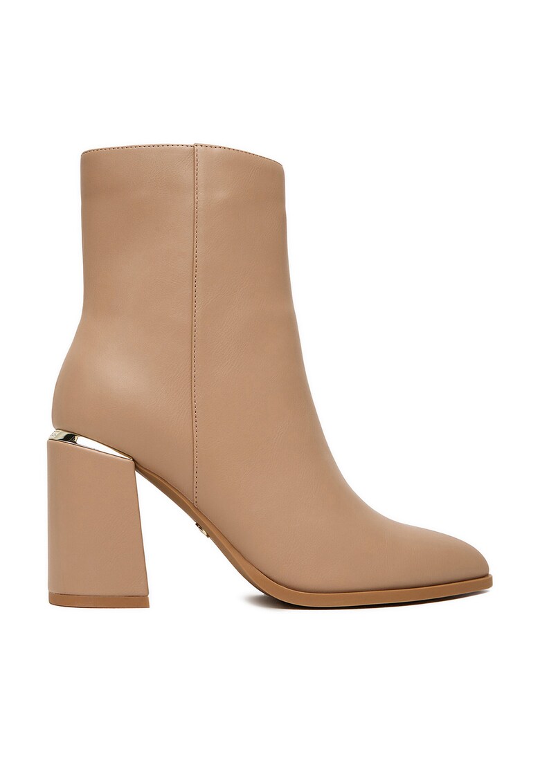 Botine dama - CEO-JASMIN-01 - bej - textil