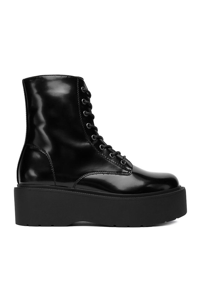 Ghete dama 12663-4 - negru - sintetic