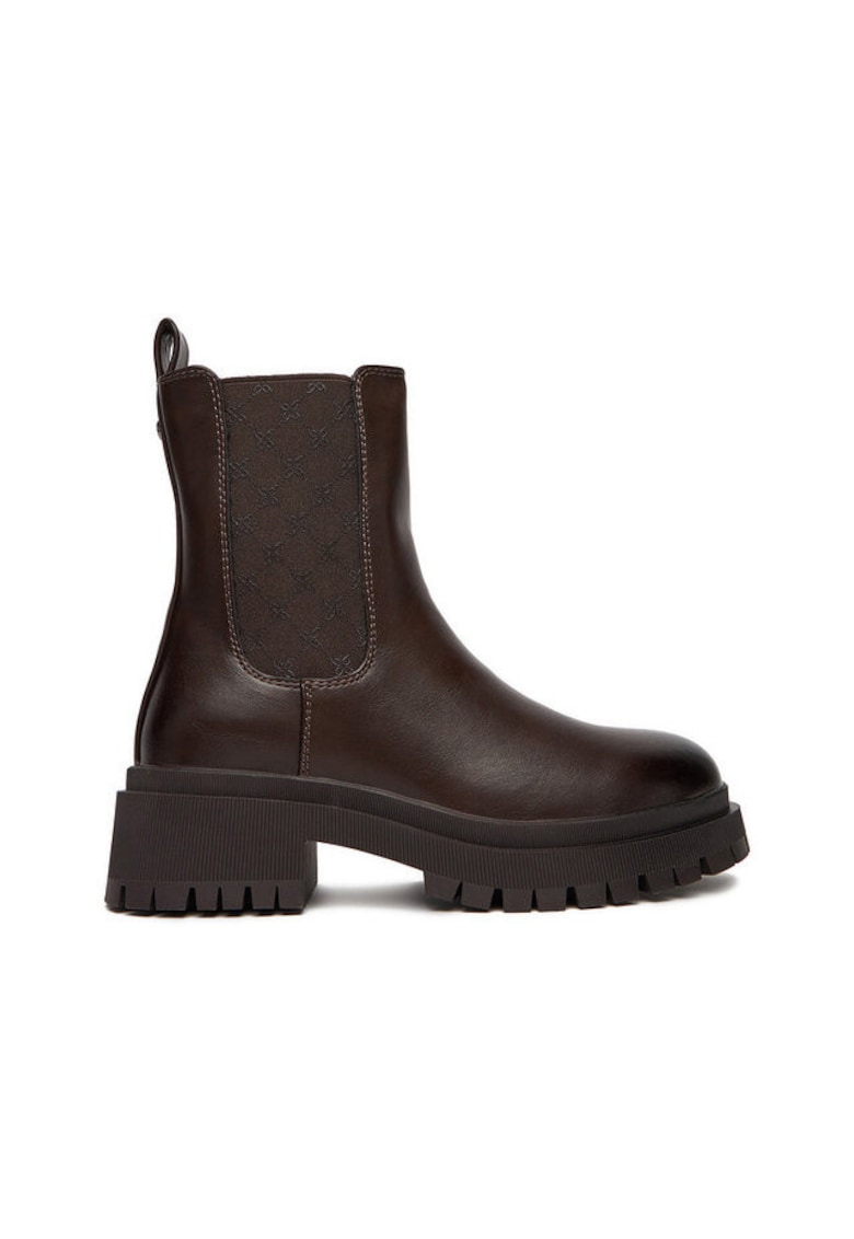Botine dama CEO-BASIMA-01 - Textil - Maro