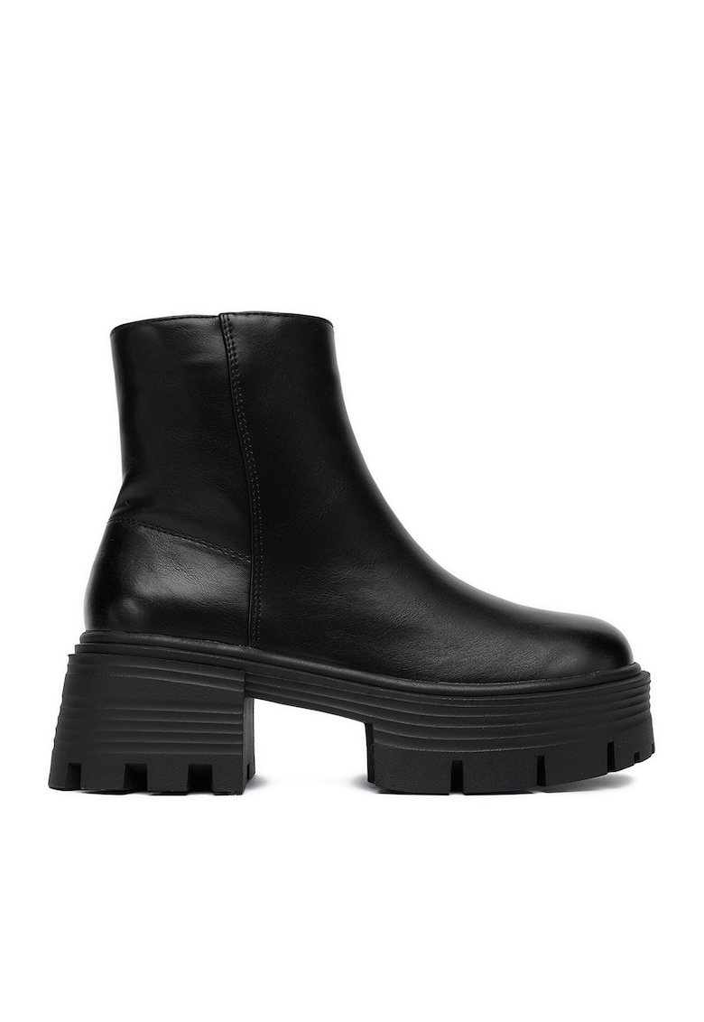 Botine dama 62083-3 - Textil - Negru