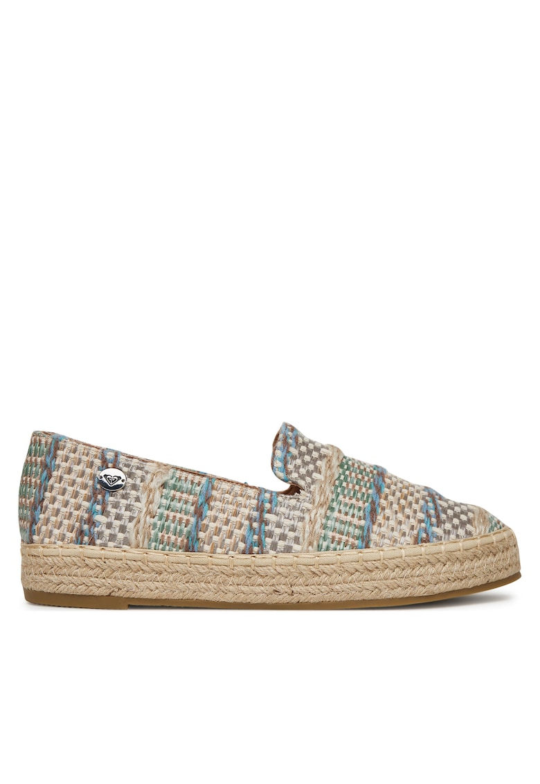 Mocasini dama espadrile - Albastru