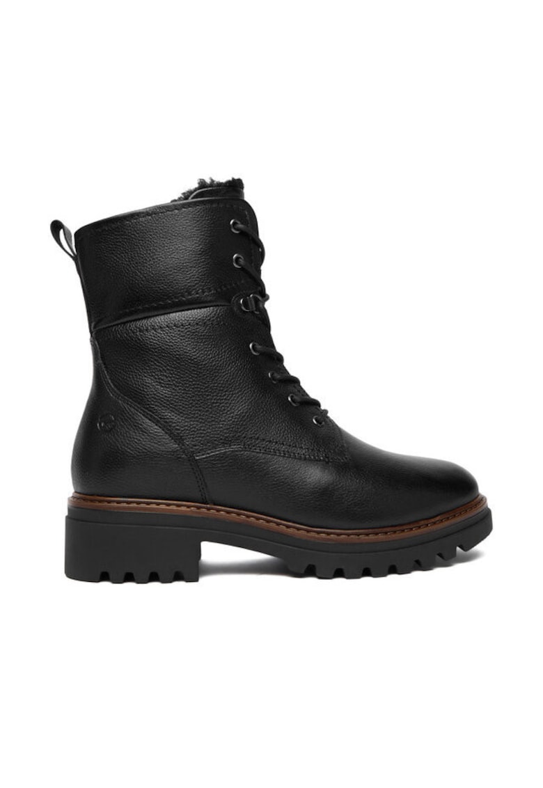 Ghete dama piele naturala - negru - 003 1-26285-45