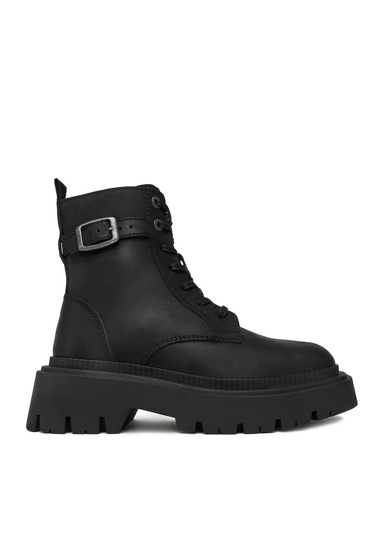 Ghete dama CEO-WI34-JOSIA-02 - Piele naturala - Negru