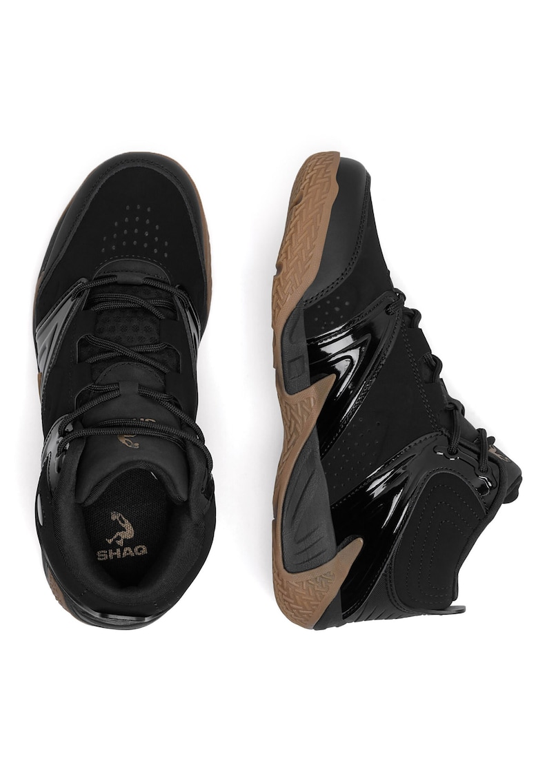 Pantofi sport barbati alergare - piele naturala - negru