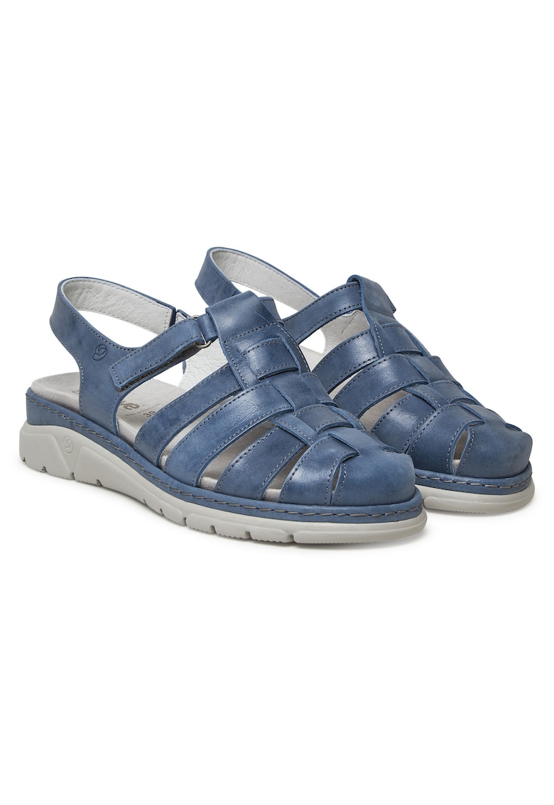 Sandale dama - 720005-51 piele naturala - albastru