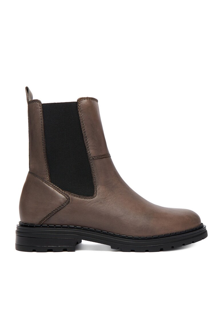 Botine dama - Piele naturala - Gri CEO-WI16-TIBILISI-01