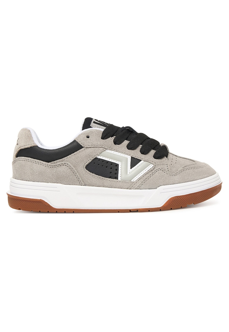 Vans Tenisi unisex Upland VN000D6F239 - gri/negru - piele naturala