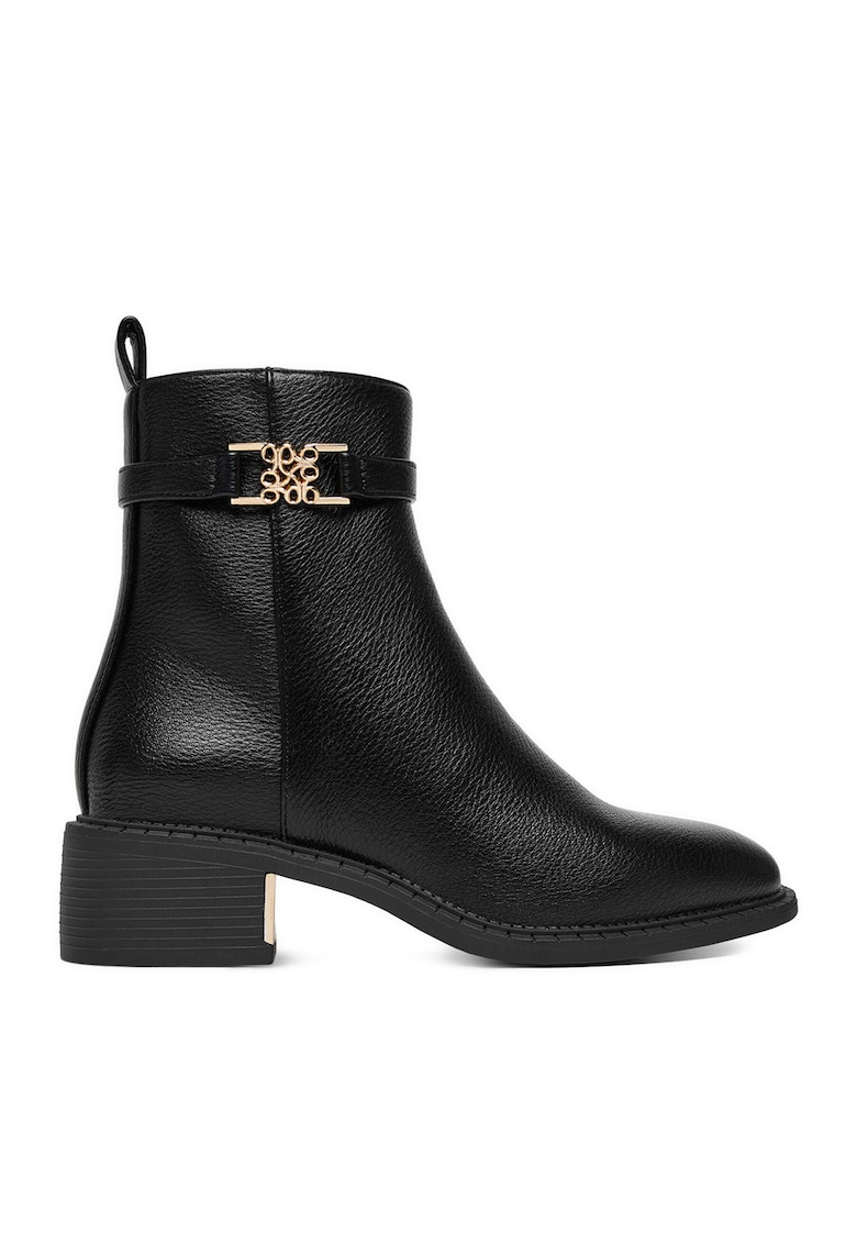 Botine dama CEO-GAJDA-01 - negru - sintetic