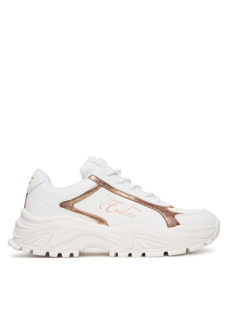 Adidasi sport piele ecologica - ZPB29 003 79VA3SV6 - alb