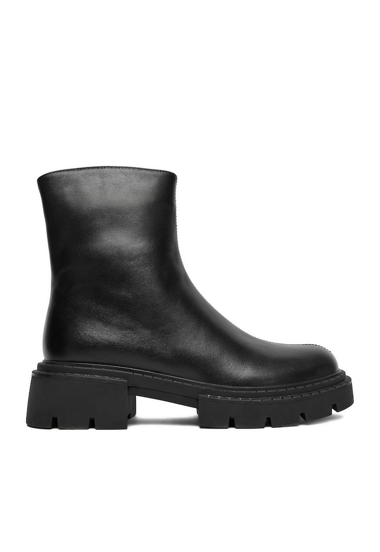 Botine dama C-ANAHI-MX01415-2 - piele naturala - negru