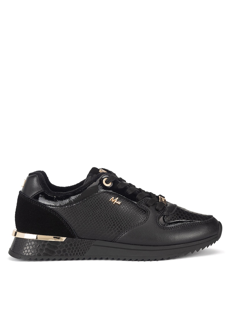 Tenisi dama MI001008343W - piele naturala - negru