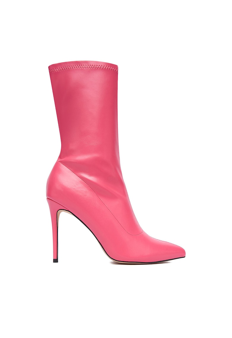 Botine dama ZALMM220168 - roz - material sintetic