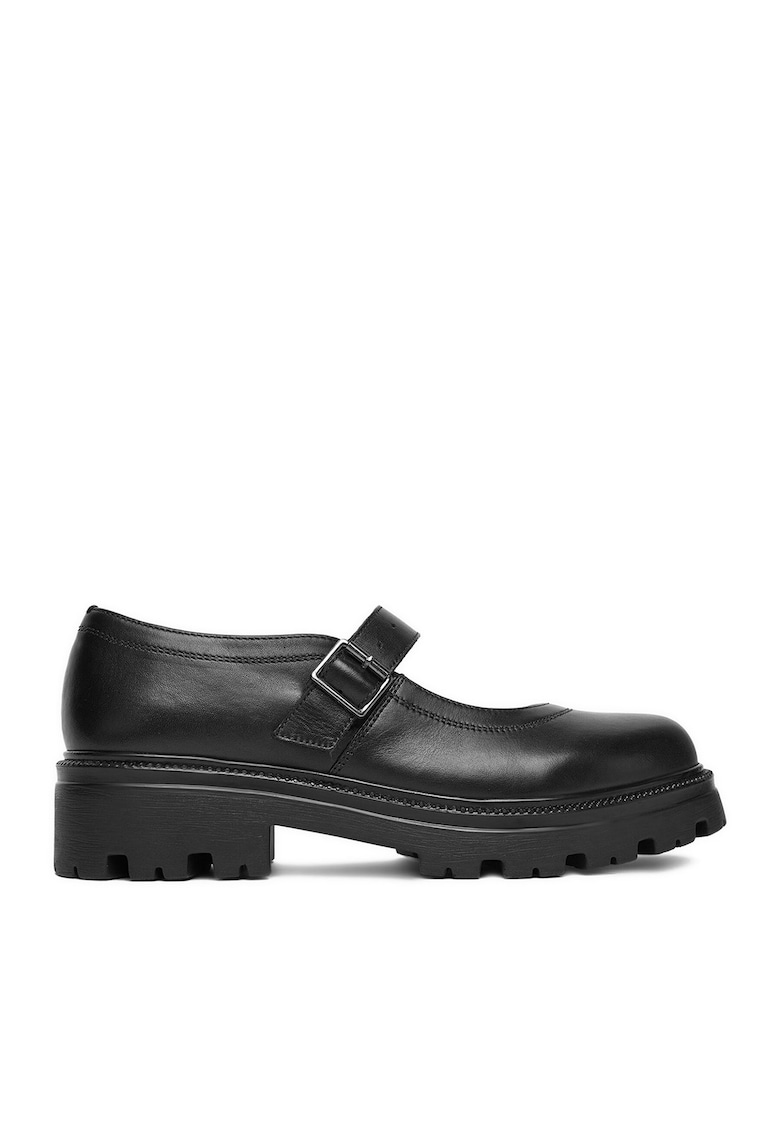 Pantofi dama piele neagra - Negru