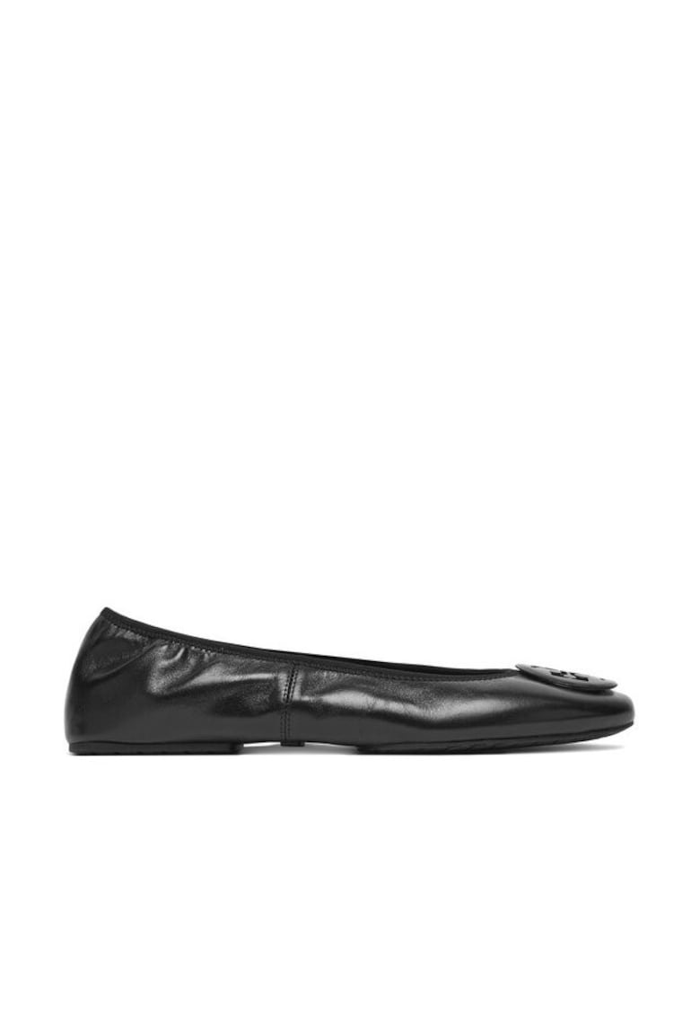 Balerini femei - piele naturala - negru