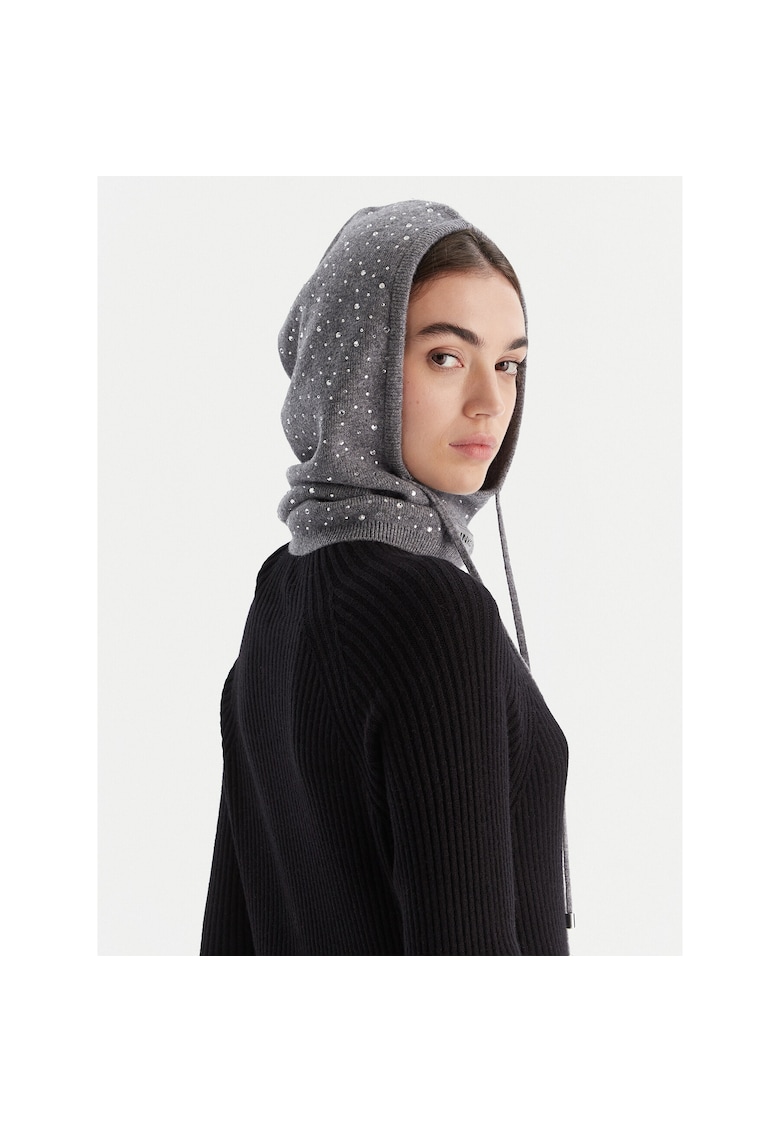 Esarfa dama Grigio Perla I12 - roz - 106005 A2YY