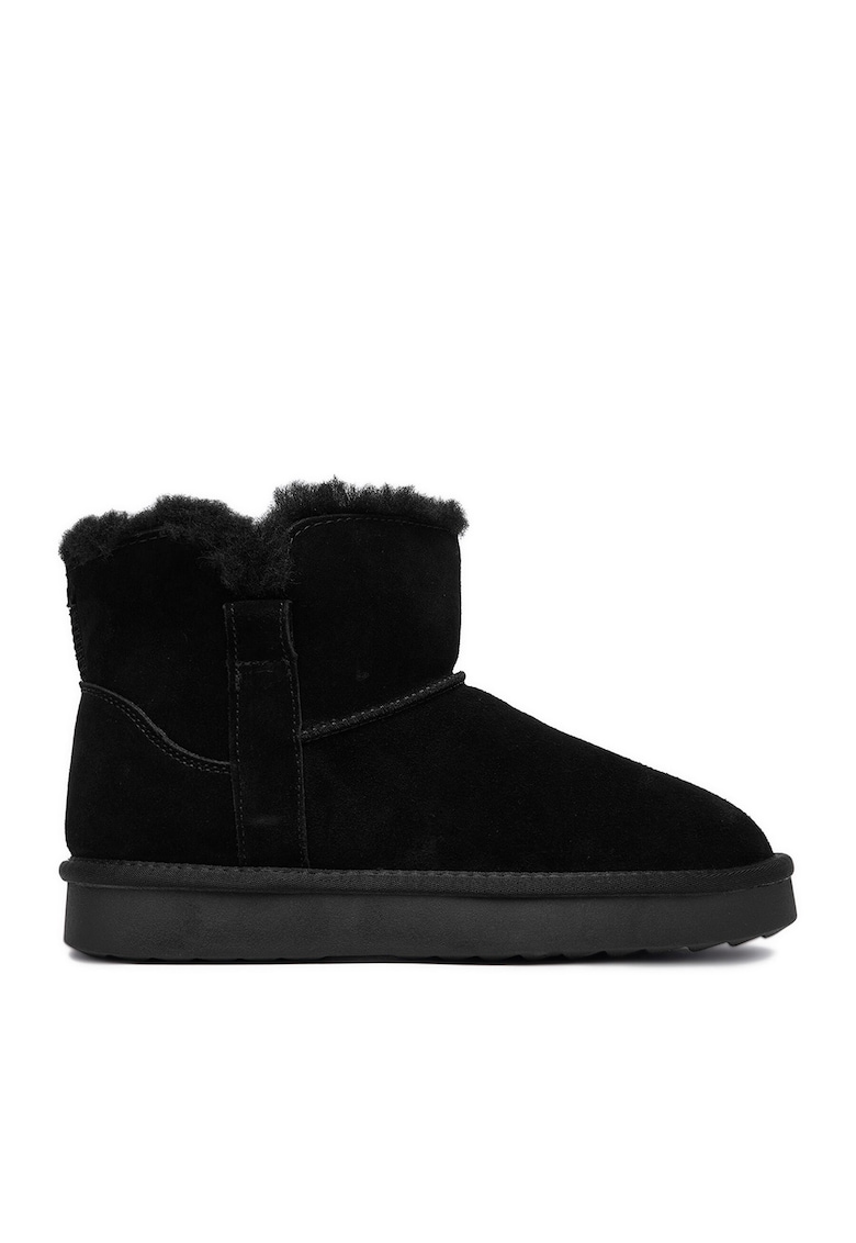 Ghete de zapada - CEO-HJF241211-5 - piele naturala - negru